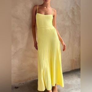 Rib Midi Sundress